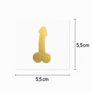 Tatuaje Pene de oro