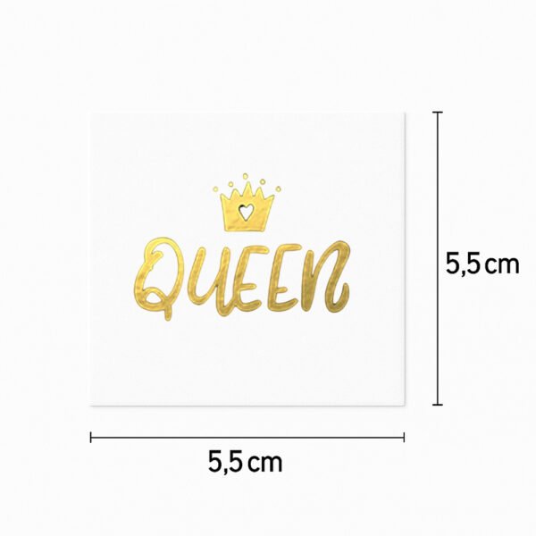 Tatuaje Reina de oro