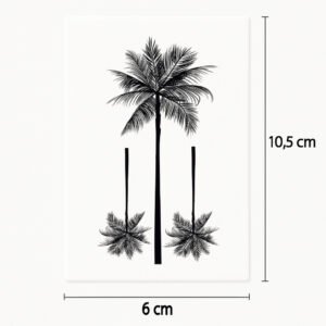 Tatuaje Tres palmeras