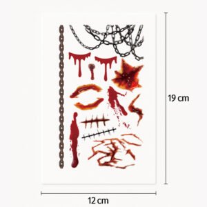 Tatuaje Sutura ensangrentada