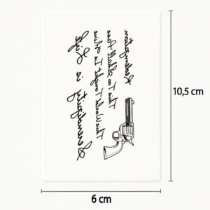 Tatuaje Historia de un revólver