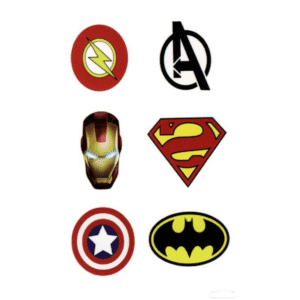 Tatuaje Logos de superhéroes