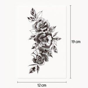 Tatuaje Rosa esencial