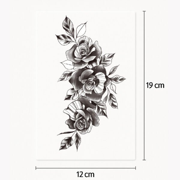 Tatuaje Rosa esencial
