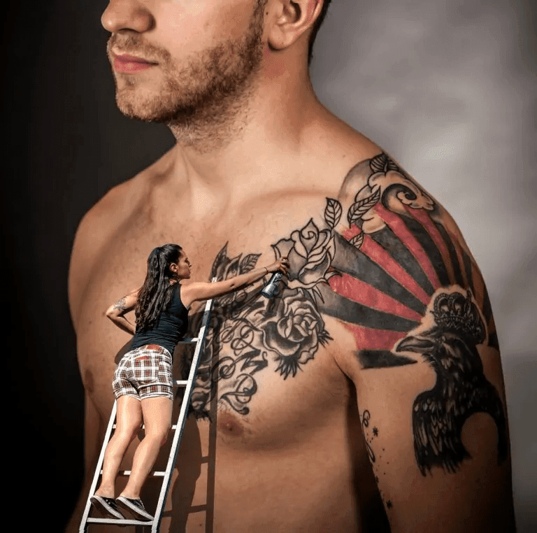 Tatuajes temporales con motivos de moda