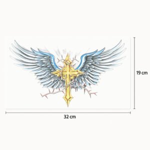 Tatuaje de pecho Alas de ángel