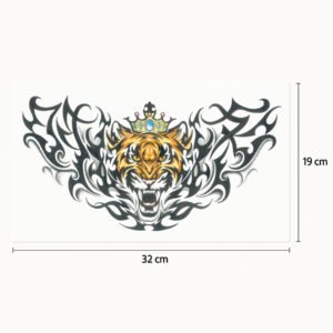 Tatuaje de pecho Tigre siberiano – Grande