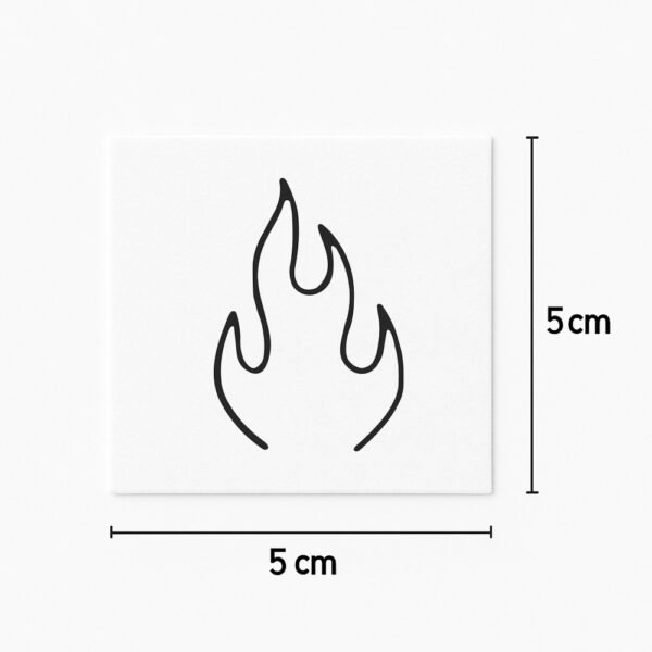 Tatuaje Fuego ardiente
