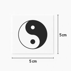 Tatuaje Yin y yang