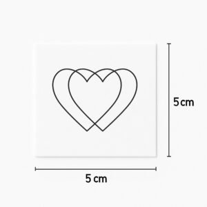 Tatuaje Dos corazones