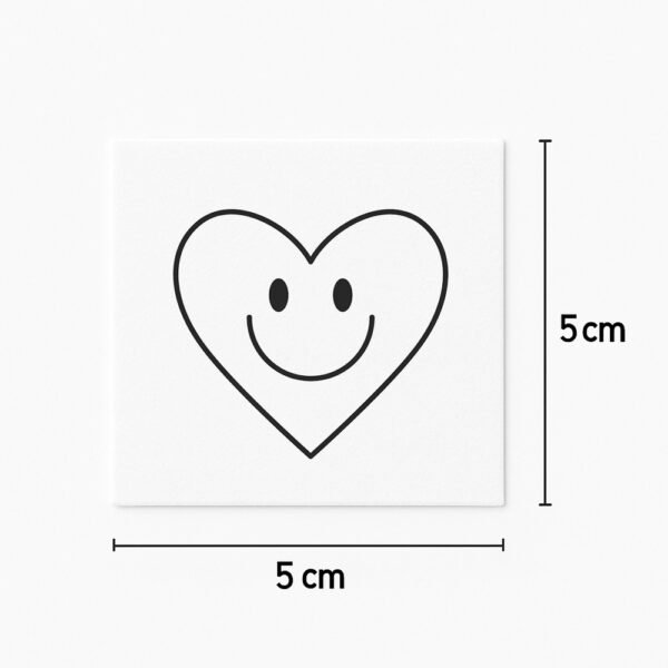 Tatuaje Corazón alegre
