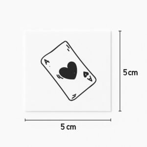 Tatuaje Cartas de póquer
