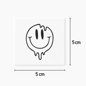 Tatuaje Smiley derretido