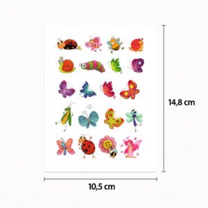 Tatuaje Insectos simpáticos