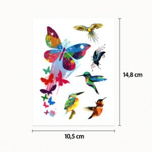 Tatuaje Mariposa en vuelo