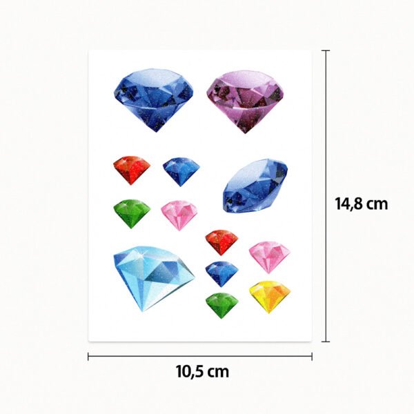 Tatuaje Diamantes de azúcar