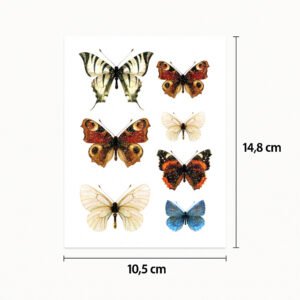 Tatuaje Mariposa realista