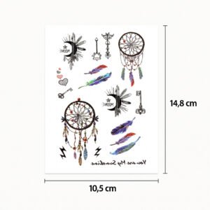 Tatuaje Atrapasueños dulce