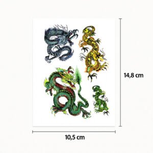 Tatuaje Dragones pequeños
