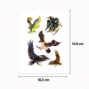 Tatuaje Pajaritos simpáticos