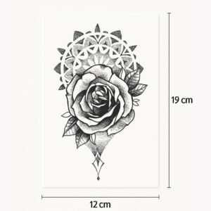 Tatuaje Rosa perfecta