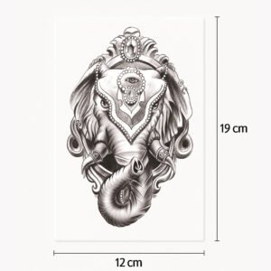 Tatuaje Elefante enmascarado